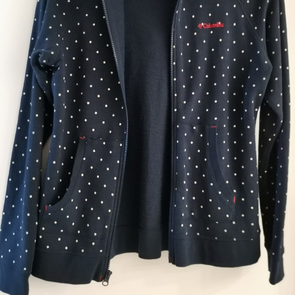 Columbia Dotted Sweater Jacket - Picture 5 of 5